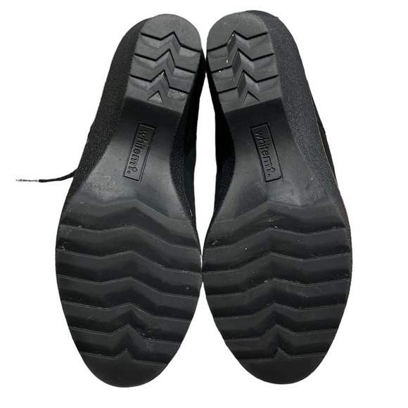 WHITE MOUNTAIN LAMBERT WEDGE BOOTIE BLACK SZ 10 - Picture 6 of 8